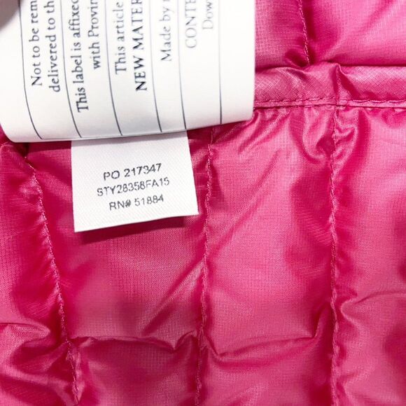 NWT Patagonia Women's Fiona Parka Light-weight Down Insulation Pink Jacket Med - Picture 7 of 12